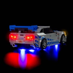 Light My Bricks - Verlichtingsset geschikt voor LEGO Speed Champions Nissan Skyline GT-R 76917