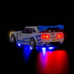 Light My Bricks - Verlichtingsset geschikt voor LEGO Speed Champions Nissan Skyline GT-R 76917