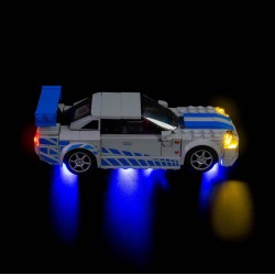 Light My Bricks - Lighting set suitable for LEGO Speed Champions Nissan Skyline GT-R 76917