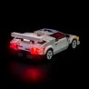 Light My Bricks - Lighting set suitable for LEGO Speed Champions Lamborghini Countach 76908