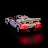 Light My Bricks - Lighting set suitable for LEGO Speed Champions Lamborghini Countach 76908