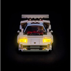 Light My Bricks - Beleuchtungsset geeignet für LEGO Speed Champions Lamborghini Countach 76908