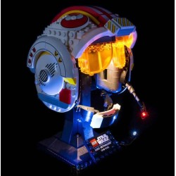 Light My Bricks - Beleuchtungsset geeignet für LEGO Luke Skywalker Red Five Helmet 75327