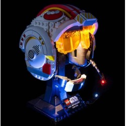 Light My Bricks - Lighting set suitable for LEGO Luke Skywalker Red Five Helmet 75327