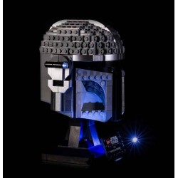 Light My Bricks - Beleuchtungsset geeignet für LEGO The Mandalorian Helmet 75328