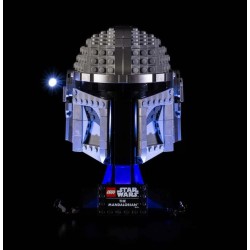 Light My Bricks - Lighting set suitable for LEGO The Mandalorian Helmet 75328