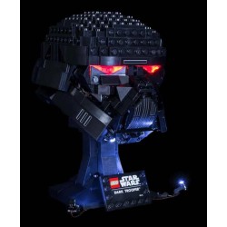 Light My Bricks - Verlichtingsset geschikt voor LEGO Dark Trooper Helmet 75343