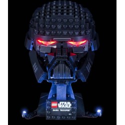 Light My Bricks - Verlichtingsset geschikt voor LEGO Dark Trooper Helmet 75343