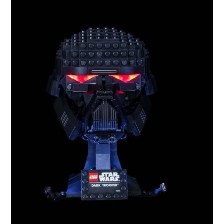 Light My Bricks - Verlichtingsset geschikt voor LEGO Dark Trooper Helmet 75343