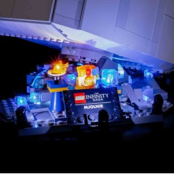 Light My Bricks - Beleuchtungsset geeignet für LEGO Thor's Hammer 76209