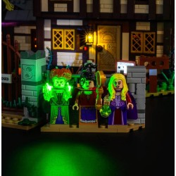 Light My Bricks - Beleuchtungsset geeignet für LEGO Disney Hocus Pocus The Sanderson Sisters' House 21341