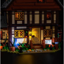 Light My Bricks - Verlichtingsset geschikt voor LEGO Disney Hocus Pocus The Sanderson Sisters' House 21341