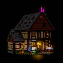 Light My Bricks - Beleuchtungsset geeignet für LEGO Disney Hocus Pocus The Sanderson Sisters' House 21341