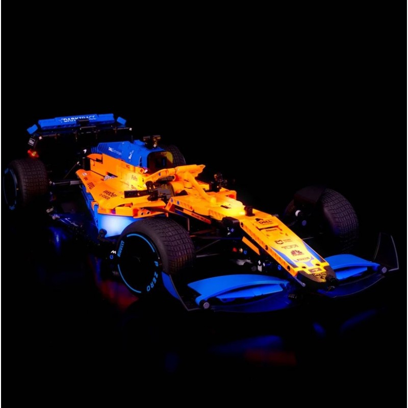 Light My Bricks - Beleuchtungsset geeignet für LEGO McLaren Formula 1 Race Car 42141