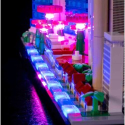 Light My Bricks - Lighting set suitable for LEGO Singapore 21057