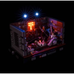 Light My Bricks - Beleuchtungsset geeignet für LEGO Death Star Trash Compactor Diorama 75339