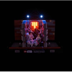 Light My Bricks - Beleuchtungsset geeignet für LEGO Death Star Trash Compactor Diorama 75339