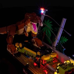 Light My Bricks - Beleuchtungsset geeignet für LEGO T.Rex Breakout 76956