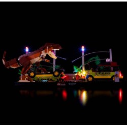 Light My Bricks - Beleuchtungsset geeignet für LEGO T.Rex Breakout 76956