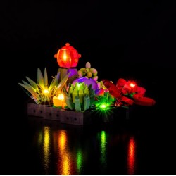 Light My Bricks - Lighting set suitable for LEGO Succulents 10309