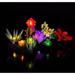 Light My Bricks - Lighting set suitable for LEGO Succulents 10309