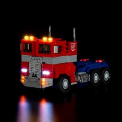 Light My Bricks - Lighting set suitable for LEGO Optimus Prime 10302