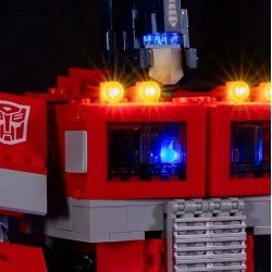 Light My Bricks - Lighting set suitable for LEGO Optimus Prime 10302