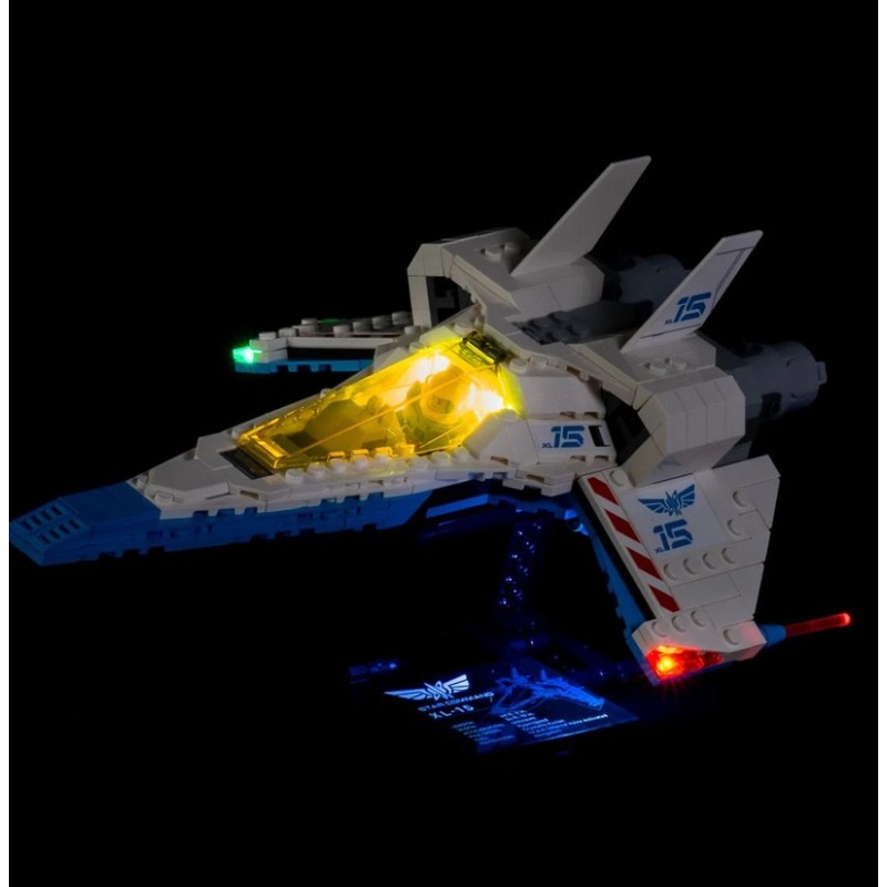 Light My Bricks - Beleuchtungsset geeignet für LEGO LEGO Lightyear XL-15 Spaceship 76832