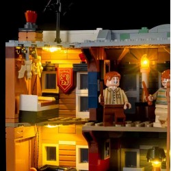 Light My Bricks - Lighting set suitable for LEGO Harry Potter 12 Grimmmauld Place 76408