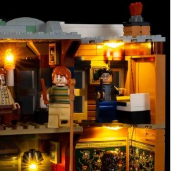 Light My Bricks - Lighting set suitable for LEGO Harry Potter 12 Grimmmauld Place 76408