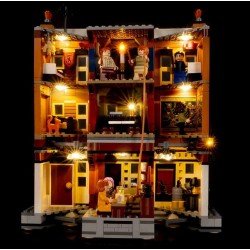 Light My Bricks - Lighting set suitable for LEGO Harry Potter 12 Grimmmauld Place 76408