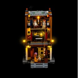 Light My Bricks - Lighting set suitable for LEGO Harry Potter 12 Grimmmauld Place 76408