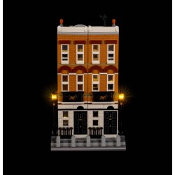 Light My Bricks - Lighting set suitable for LEGO Harry Potter 12 Grimmmauld Place 76408