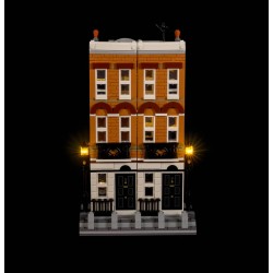 Light My Bricks - Verlichtingsset geschikt voor LEGO Harry Potter 12 Grimmmauld Place 76408