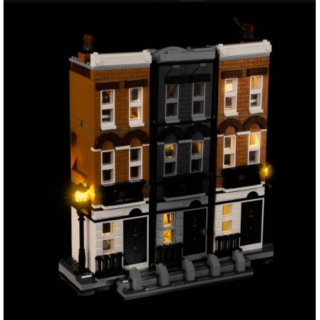 Light My Bricks - Lighting set suitable for LEGO Harry Potter 12 Grimmmauld Place 76408