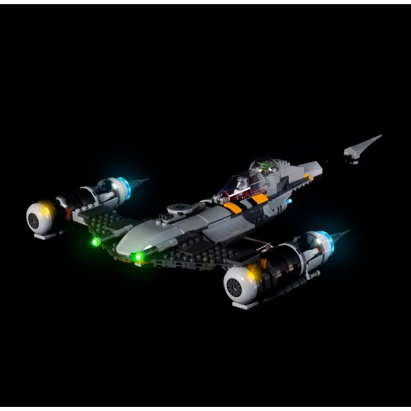 Light My Bricks - Beleuchtungsset geeignet für LEGO The Mandalorian's N-1 Starfighter 75325