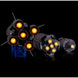 Light My Bricks - Lighting set suitable for LEGO NASA Apollo Saturn V 92176