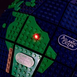 Light My Bricks - Lighting set suitable for LEGO The Globe 21332