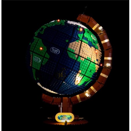 Light My Bricks - Beleuchtungsset geeignet für LEGO The Globe 21332