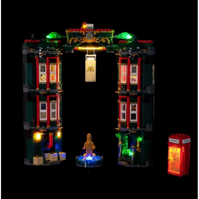 Light My Bricks - Beleuchtungsset geeignet für LEGO Harry Potter The Ministry of Magic 76403