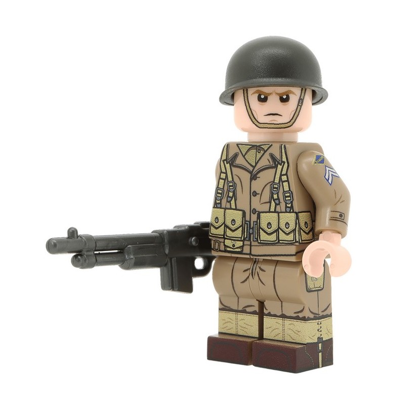 WW2 U.S. Army Ranger Minifigure (BAR)