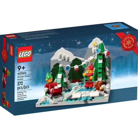 LEGO® Wintertafereel met elfen - 40564