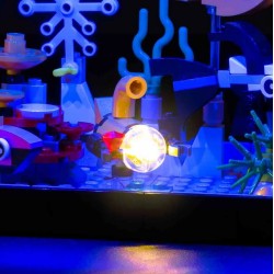 Light My Bricks - Beleuchtungsset geeignet für LEGO Fish Tank 31122
