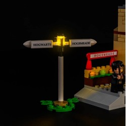 Light My Bricks - Beleuchtungsset geeignet für LEGO Hogwarts Express & Hogsmeade Station 76423