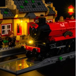 Light My Bricks - Beleuchtungsset geeignet für LEGO Hogwarts Express & Hogsmeade Station 76423