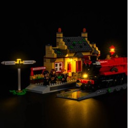 Light My Bricks - Beleuchtungsset geeignet für LEGO Hogwarts Express & Hogsmeade Station 76423