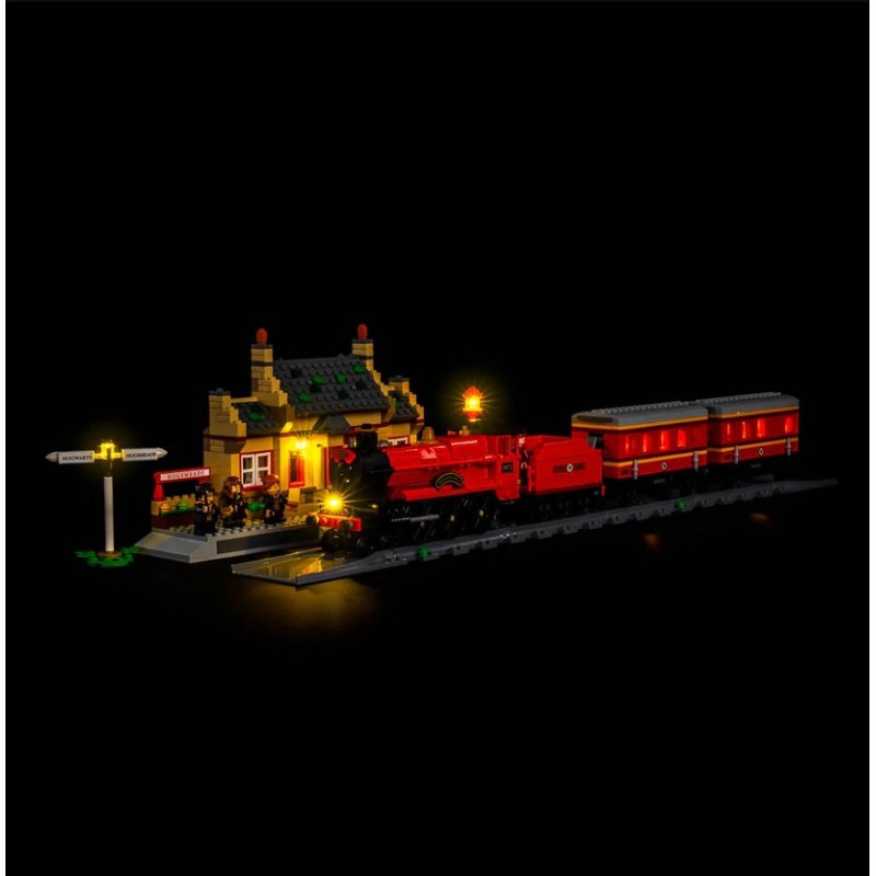 Light My Bricks - Beleuchtungsset geeignet für LEGO Hogwarts Express & Hogsmeade Station 76423