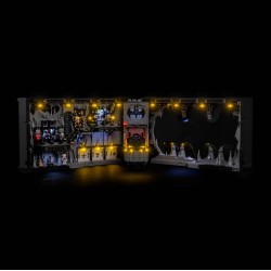 Light My Bricks - Verlichtingsset geschikt voor LEGO DC Batcave Shadow Box 76252