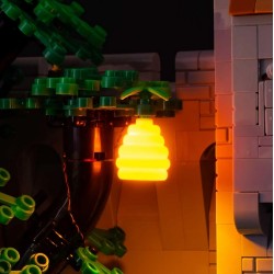 Light My Bricks - Lighting set suitable for LEGO Lion Knights' Castle 10305