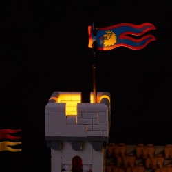 Light My Bricks - Lighting set suitable for LEGO Lion Knights' Castle 10305